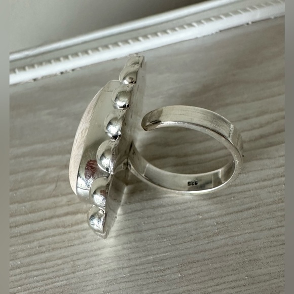 Goldie Lew Jaicee Ring Pink Scolecite - Picture 5 of 5